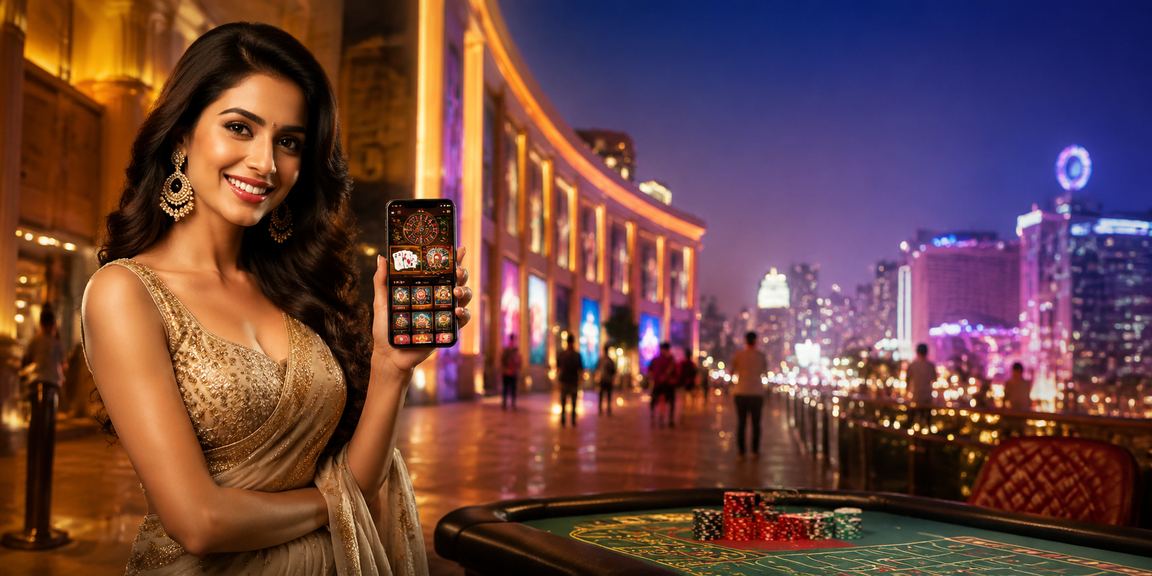 Professional live casino dealer engaging players